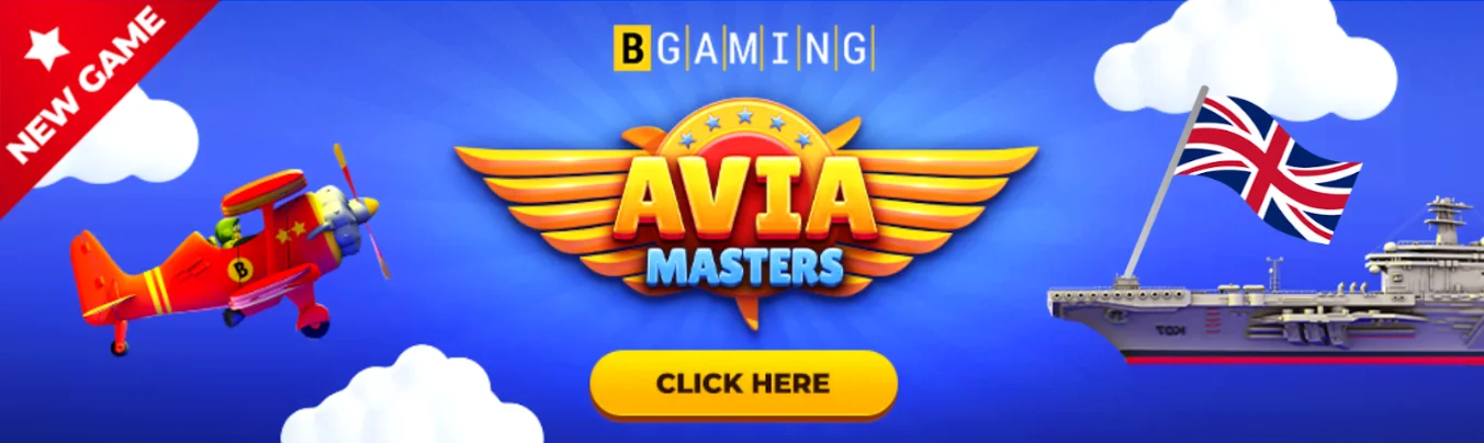Pantalla de inicio del juego Aviamasters con un aviĂłn.