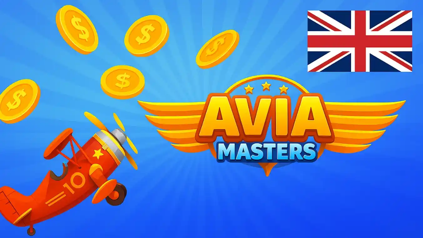 Pantalla de inicio del juego Aviamasters con un aviĂłn.